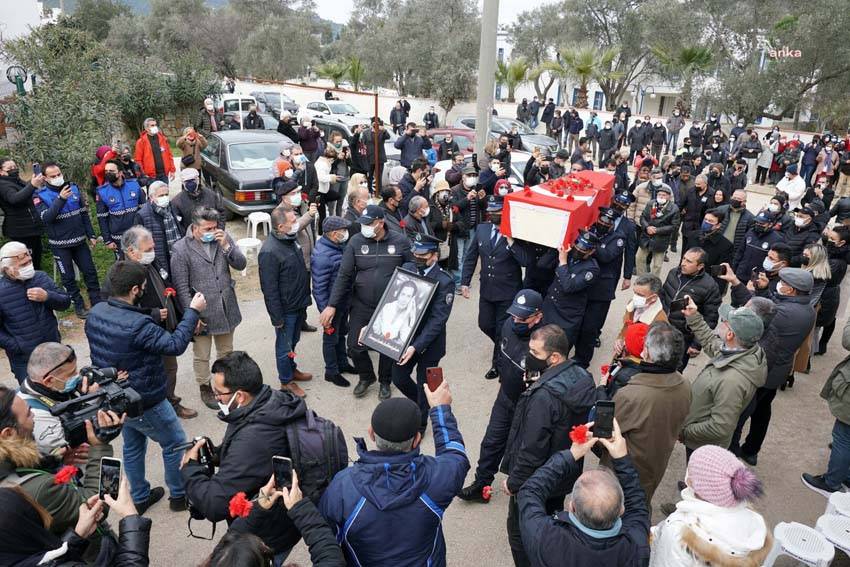 Fatma Girik Bodrum'da son yolculuğuna uğurlandı 8